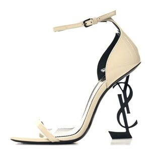 Saint Laurent patent calfskin Opyum 110 sandals